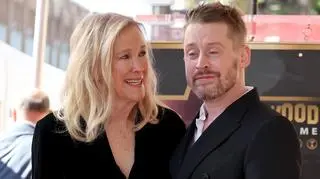 Macaulay Culkin uhonorowany przez Hollywood. Towarzyszyła mu filmowa mama
